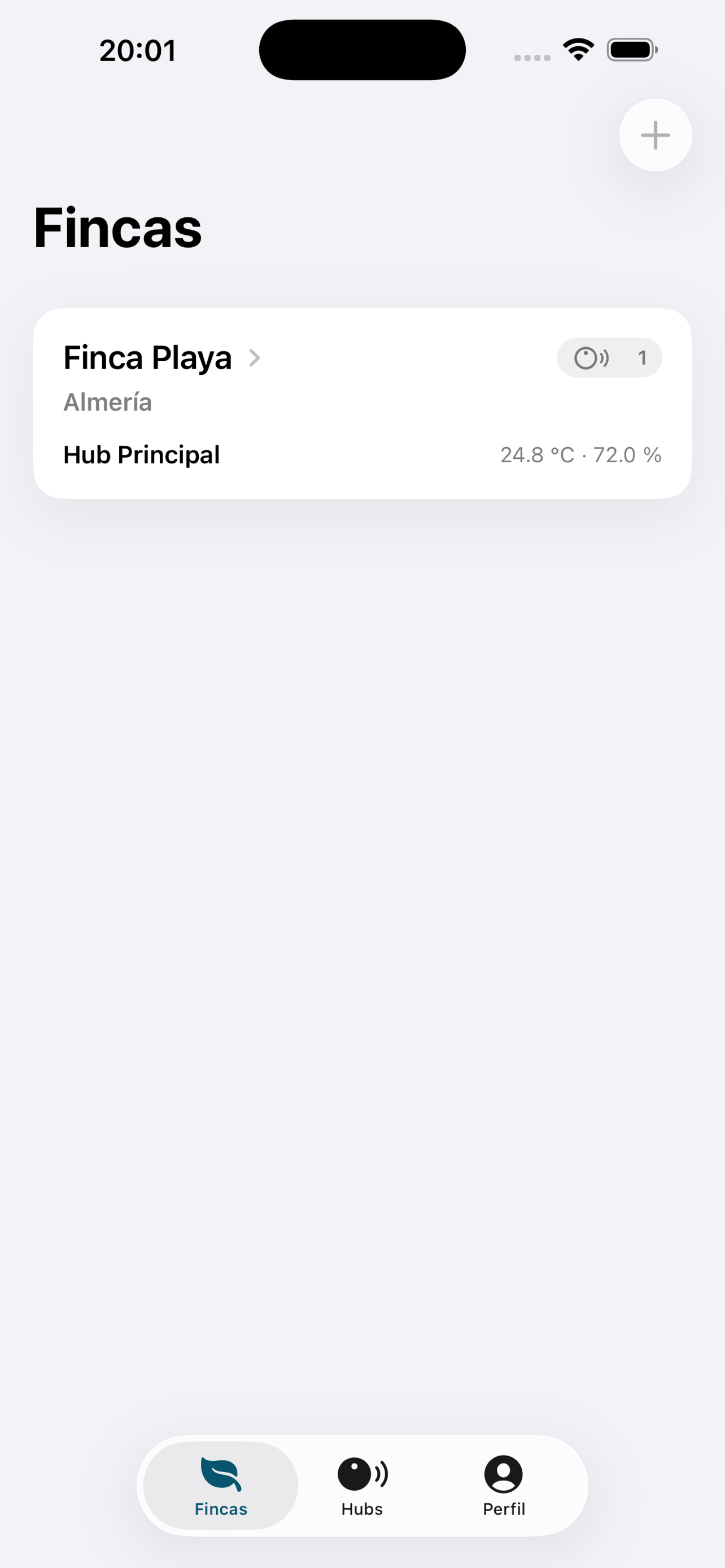 Pantalla de recomendaciones técnicas de A7control